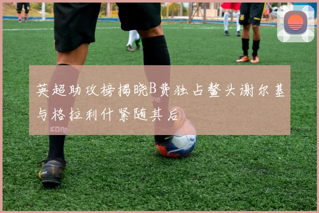 英超助攻榜揭晓B费独占鳌头谢尔基与格拉利什紧随其后